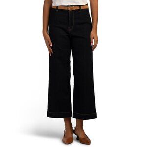 AUTRES FILLES BLACK Blue Belted Denim Jeans
